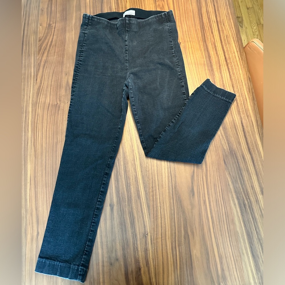Ann Taylor Loft | Size: 8 | Black Denim Jegging